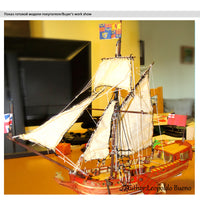 Ship Model Kit Train Hobby Wooden