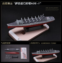 4D Assembled Ship Model