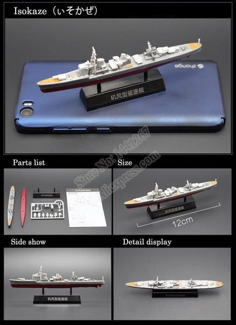 4D Assembled Ship Model