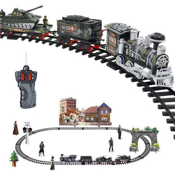 Classic Electric Dynamic Steam RC Track Train Set