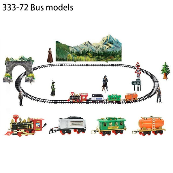 Classic Electric Dynamic Steam RC Track Train Set