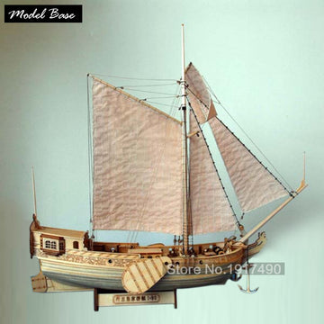 Ship Model Kit Train Hobby Wooden