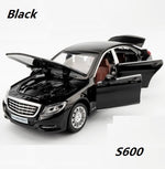 Maybach S600 Diecast Metal Car Models