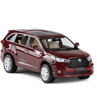 TOYOTA Highlander Diecast Alloy Car Model