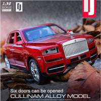 Rolls Royce Cullinan Models Of Cars Metal Model