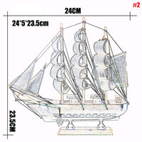 Wooden Scale Model Ship Assembling Classics Antique  Building Kits