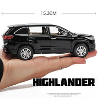 TOYOTA Highlander Diecast Alloy Car Model