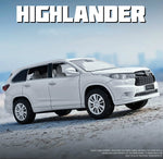 TOYOTA Highlander Diecast Alloy Car Model