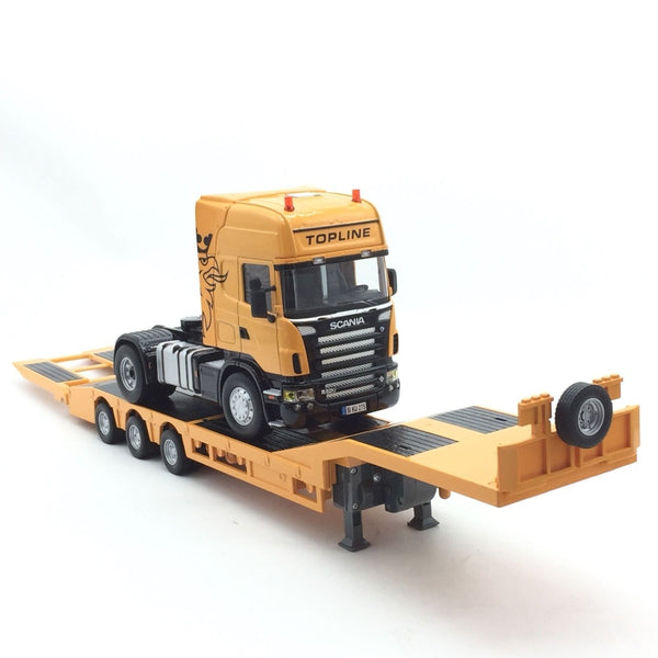 Model car for Scania Heavy Flatbed  truck