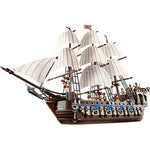 LP DHL 22001 legoing pirate ship Imperial Warship Model