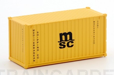 1PC HO Plastic Model Train container