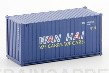 1PC HO Plastic Model Train container