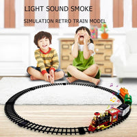 Electric Dynamic Steam RC Track Train Set