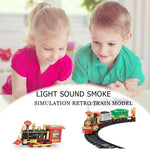 Electric Dynamic Steam RC Track Train Set